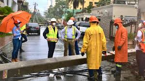 Edesur restablece servicio a 97.5 % de afectados por paso de la tormenta Laura