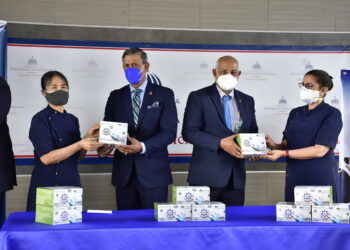 Ministerio de Salud recibe 35 mil pruebas rápidas de fundación taiwanesa para contribuir a la lucha contra el COVID-19