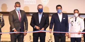Presidente Abinader entrega nuevo y moderno Auditorio Policía Nacional