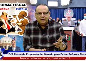 Justicia y Transparencia ofrece su respaldo absoluto a propuesta de senadores para evitar reforma fiscal