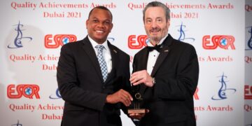 Edesur Dominicana recibe en Dubái premio internacional «ESQR’s Quality Achievements Award 2021»; categoría oro