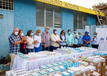 Gabinete de Política Social entrega más de 38 millones de pesos en medicamentos en María Trinidad Sánchez