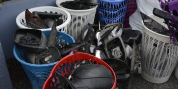 Policía Nacional da  duro golpe contra robo de piezas y accesorios a vehículos en las calles