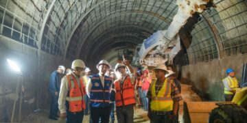 Opret informa avances del Metro hacia Los Alcarrizos; proceso de tunelación sobrepasa los 100 metros