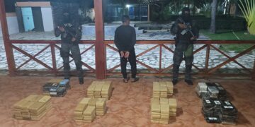 Confiscan otros 239 paquetes, van casi 27 toneladas de drogas este  año