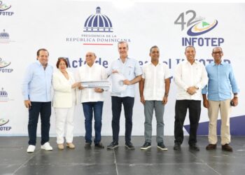 Presidente Abinader dispuso hoy que hotel Guarocuya sea una escuela turística y tecnológica . Formará más de 20mil técnicos