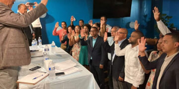 Partido Revolucionario Moderno juramentó dirección de la Seccional de Washington