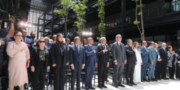 Presidente Abinader recibe visita embajadores de diferentes países acreditados ante la Organización de las Naciones Unidas (ONU)