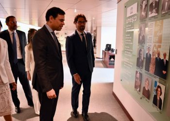 Ministro de Cultura sostiene encuentro estratégico con el director general de la Unesco