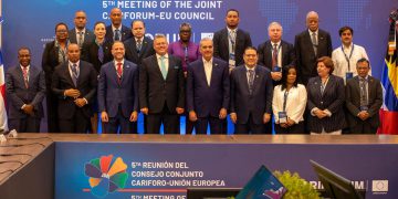 Presidente Abinader llama a fortalecer la integración regional y a impulsar una implementación más práctica y efectiva del Acuerdo CARIFORO–Unión Europea