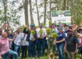 Senado realiza jornada de reforestación en la cuenca alta del río Nizao y establece su segundo bosque institucional