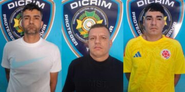 Policía detiene a tres colombianos señalados de sustraer grandes cantidades de dinero a usuarios bancarios