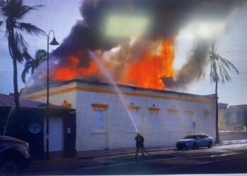 Puerto Plata pierde parte de su memoria histórica tras incendio en antigua logia