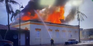 Puerto Plata pierde parte de su memoria histórica tras incendio en antigua logia