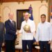 Presidente Abinader recibe en el Palacio Nacional a altos ejecutivos de la FIBA y del Comité Organizador de Santo Domingo 2026