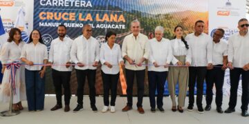 Presidente Abinader convierte en realidad una demanda de más 70 años con la inauguración de la carretera Cruce La Lana–Manuel Bueno–El Aguacate que fortalece la conectividad entre Dajabón y Santiago Rodríguez