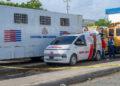 Hallan cuerpo de un dominicano dentro de un camión averiado en el parqueo trasero de Migración