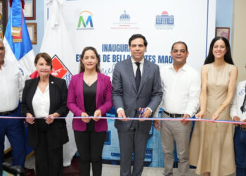 Ministro de Cultura inaugura nuevo espacio para la formación de jóvenes talentos en la provincia Valverde