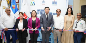 Ministro de Cultura inaugura nuevo espacio para la formación de jóvenes talentos en la provincia Valverde